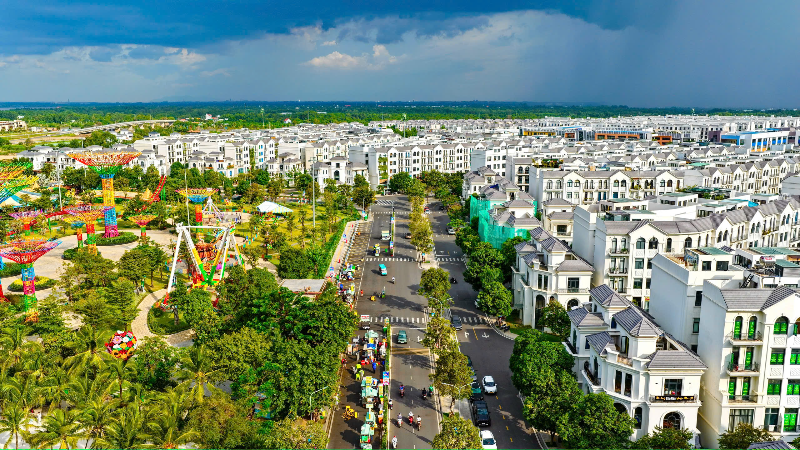 Hình ảnh thực tế tại phân khu The Manhatan