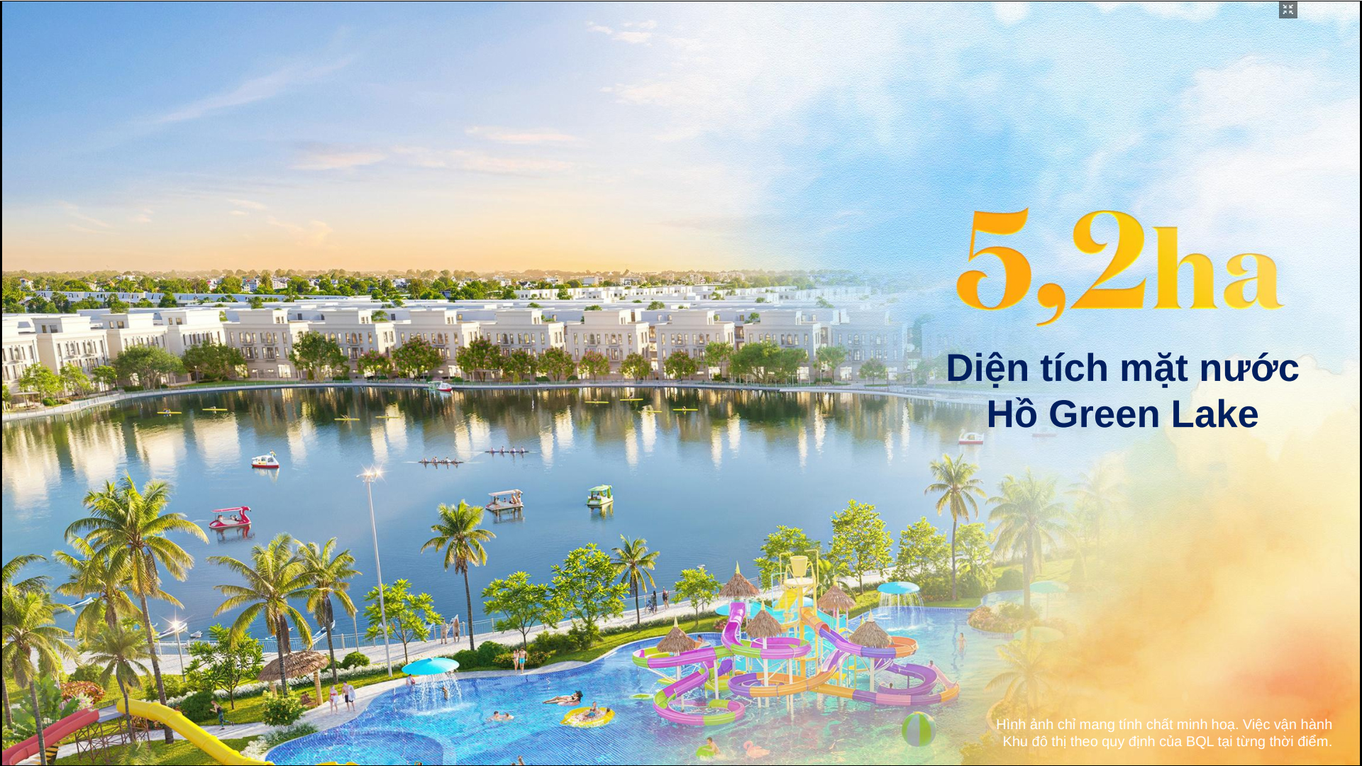 Câu chuyện bằng hình ảnh của Vinhomes Green City. Phân khu The Swanlake